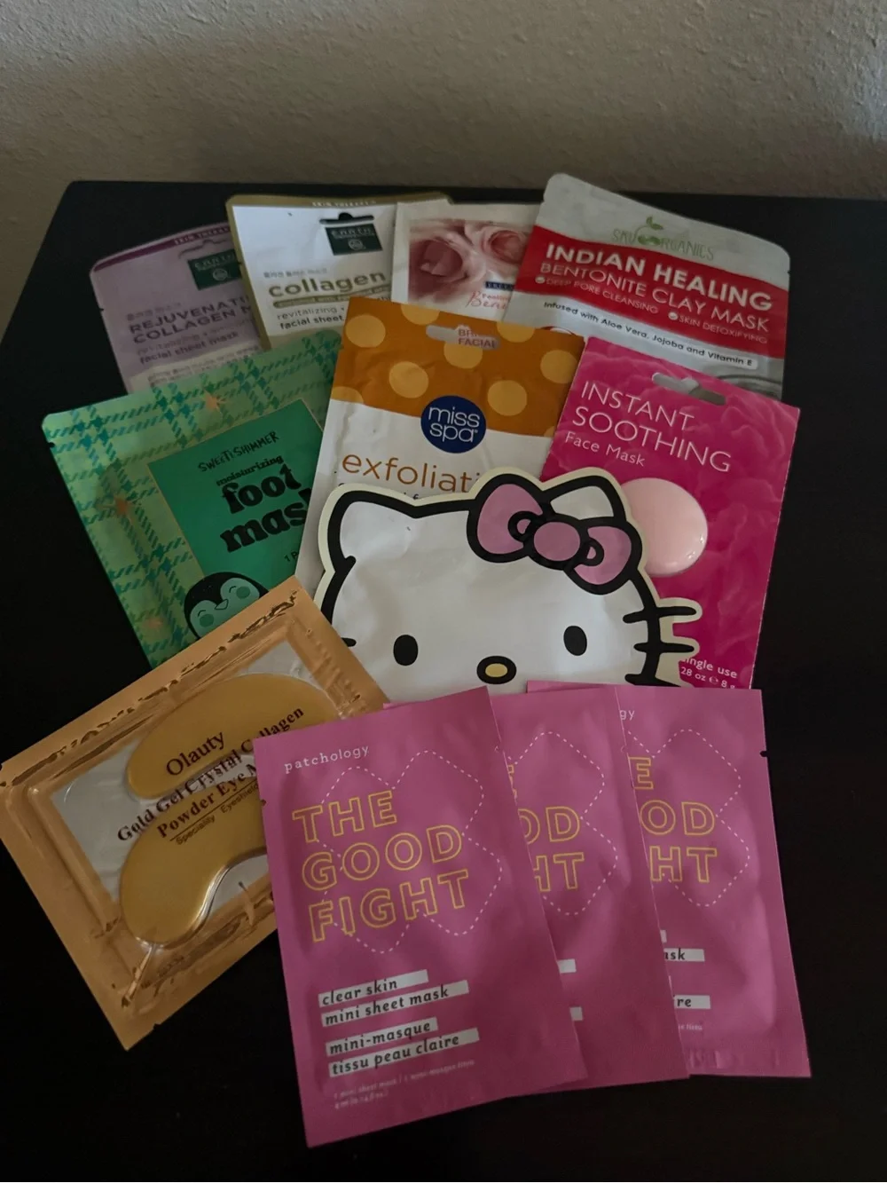 Face & Foot Mask Beauty Bundle | 12-Piece Skincare Set | New